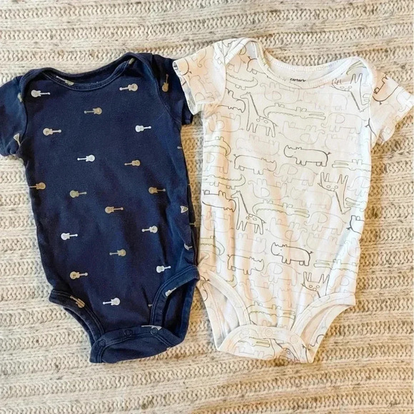 Carter’s 9-12 months onesie set​ - Picture 1 of 4